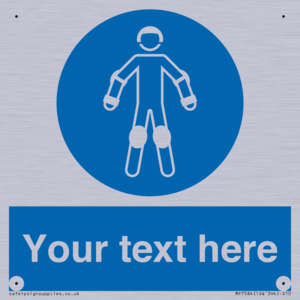 Custom protective roller sport equipment must be worn